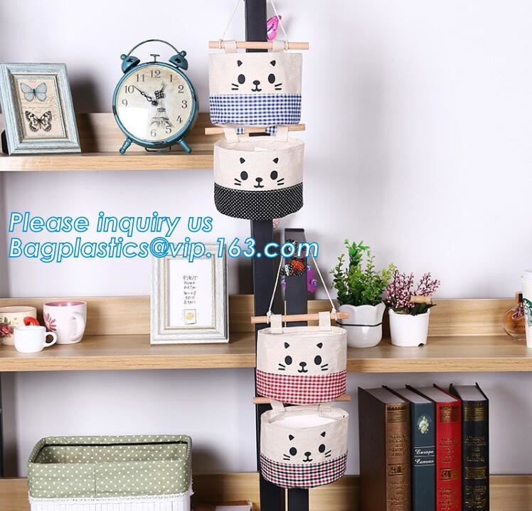 Woven Storage Baskets Handmade Custom Color New Design Cotton Rope Basket,collapsible canvas storage basket,laundry bags