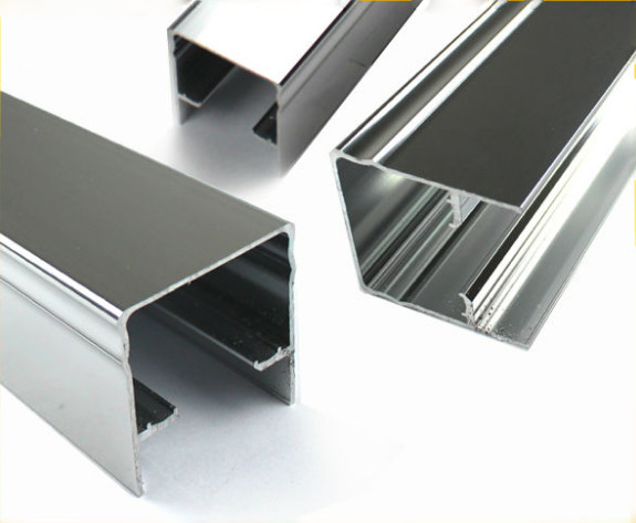 Length Customized , Polished Aluminium Profile Extrusion For Doors And Windows