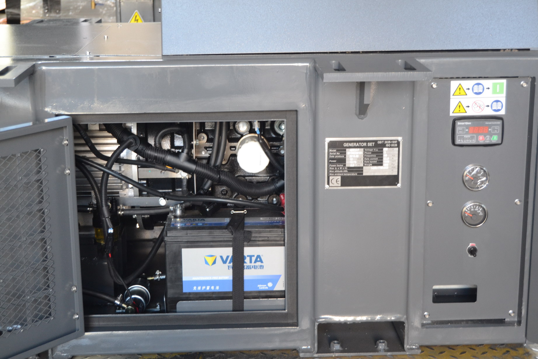 460V 15KW Generator Set For Reefer Container Genset Clip On Under Truck Kubota
