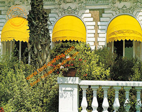 Half Round Elegance European Style Customized Size Awning for Window