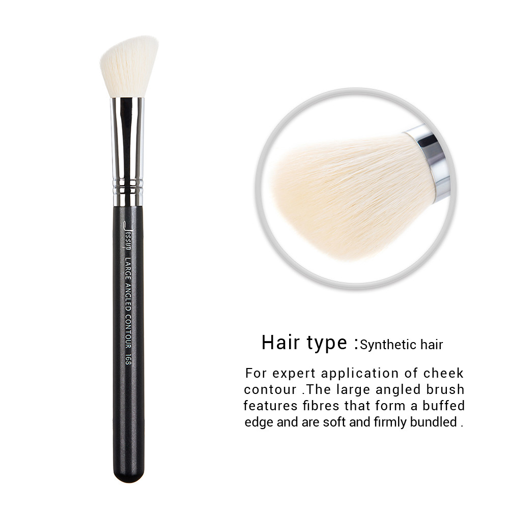 No Shedding Large Angled Contour Brush 18.8cm Jessup Individual Brushes Set