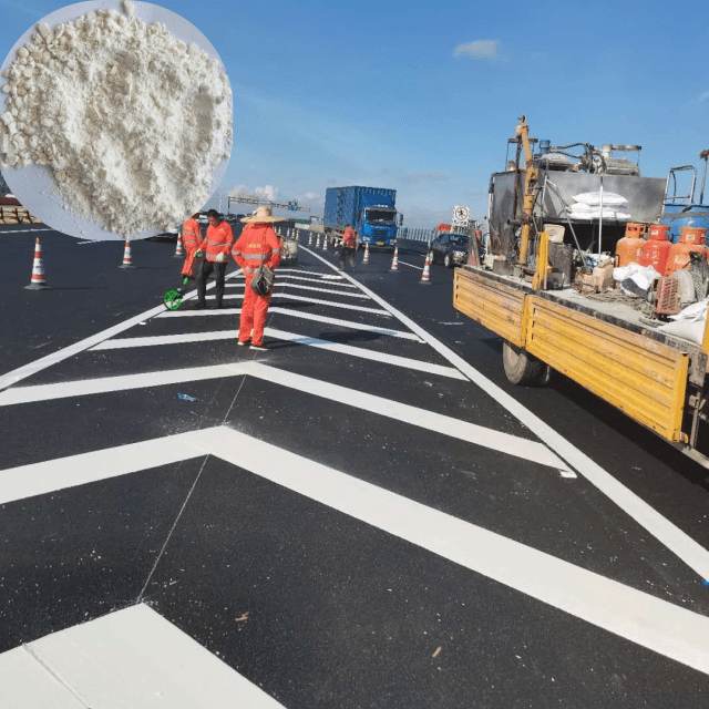 Hot Applied Powder Thermoplastic Road Market Paint for Road Marking 12 Months Shelf Life