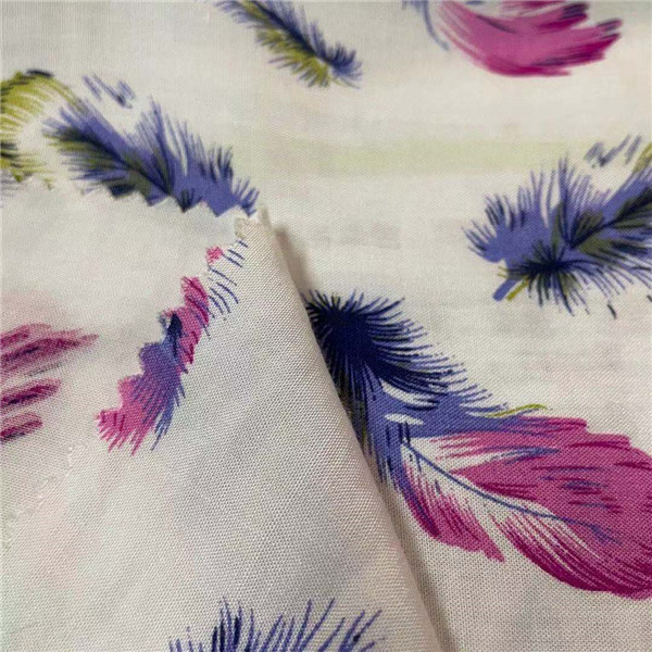 Printed Polyester Spandex Fabric 75D 150D 40D 150gsm 150cm Screen Print