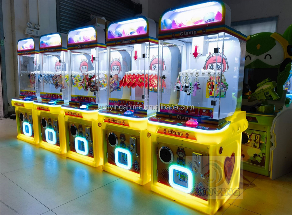 Coin Operated Claw Grab Machine Gacha Toy Machine Prize Gift Game