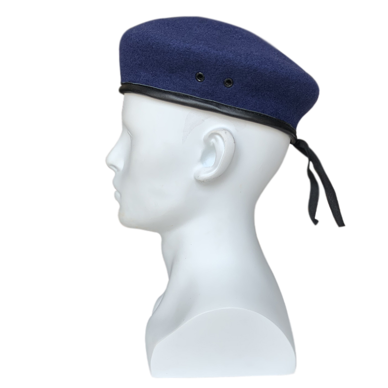 2 Eyelets Wool Beret Flat Top Painter Hat for All-Season and Environment Outdoor Wear