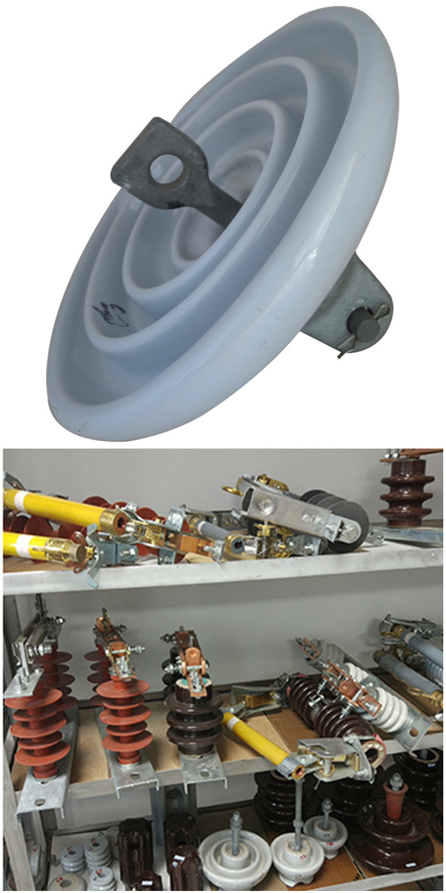 Anti Pollution Suspension Insulator Transmission Line Tool For High Voltage