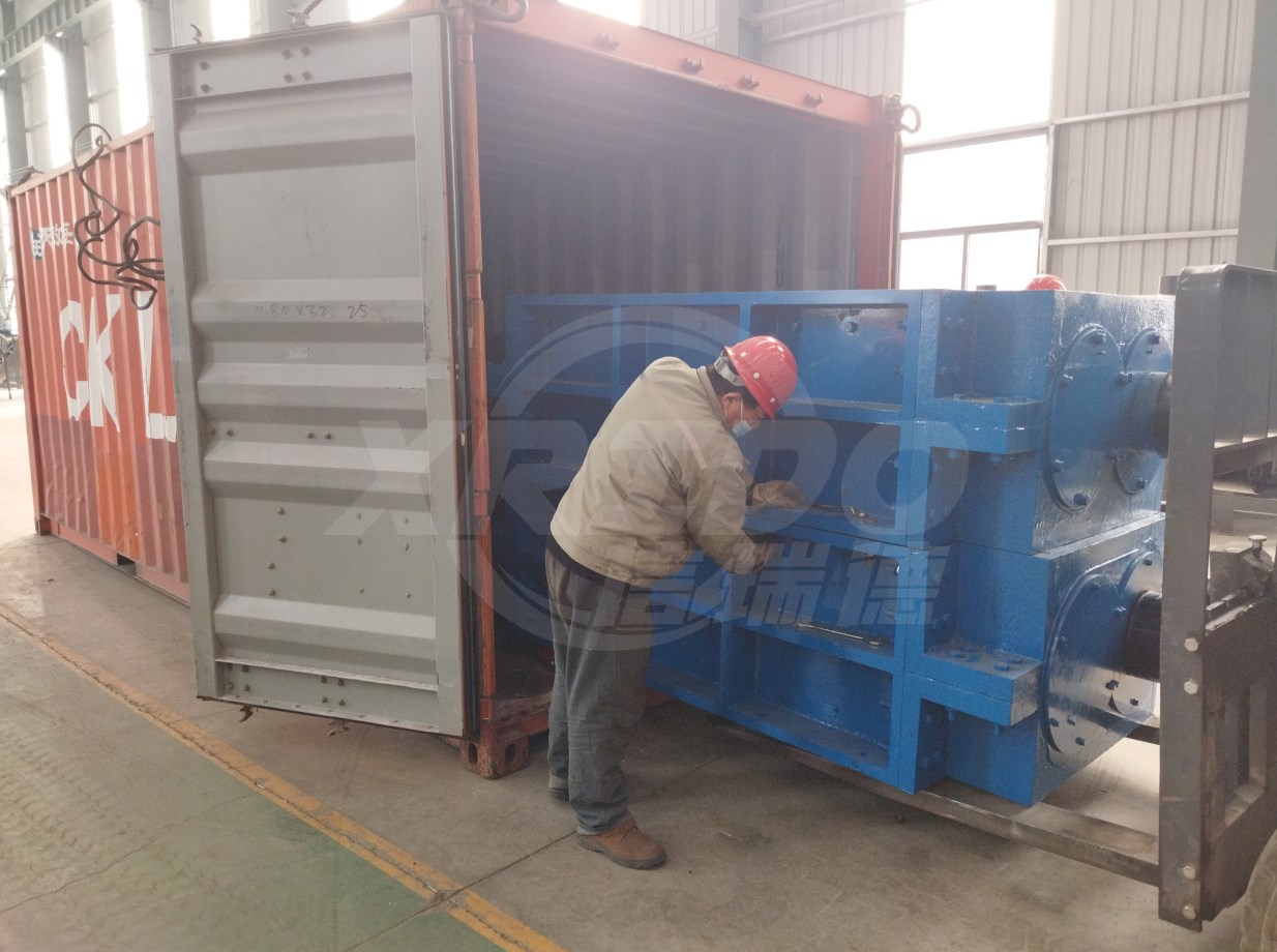 Dual Shaft Aluminium Can Shredder Crushing Industrial Shredder For Metal