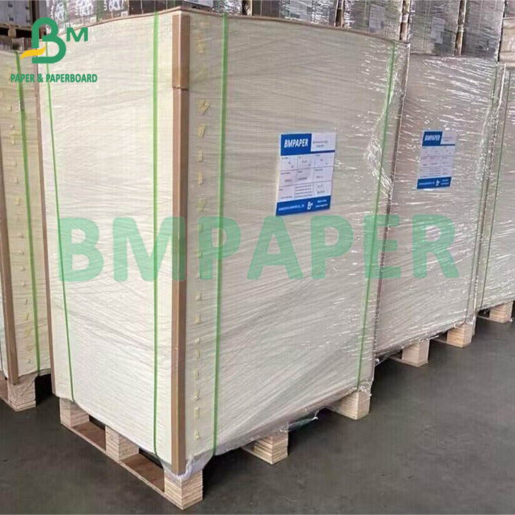 Uniform Ink Absorption Stable Quality Cream Woodfree Paper For Book Paper