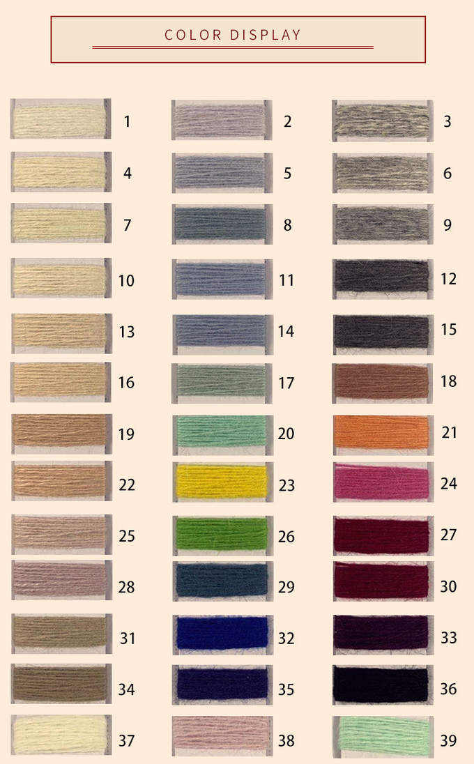 2/16nm Mink Hair Yarn Angora Crochet Luxury Used for Knitting Pp Bags