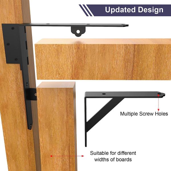 Anti Sag Gate Kit Heavy Duty Fence Gate Frame Kit Triangle Bracket for Structure Hanging