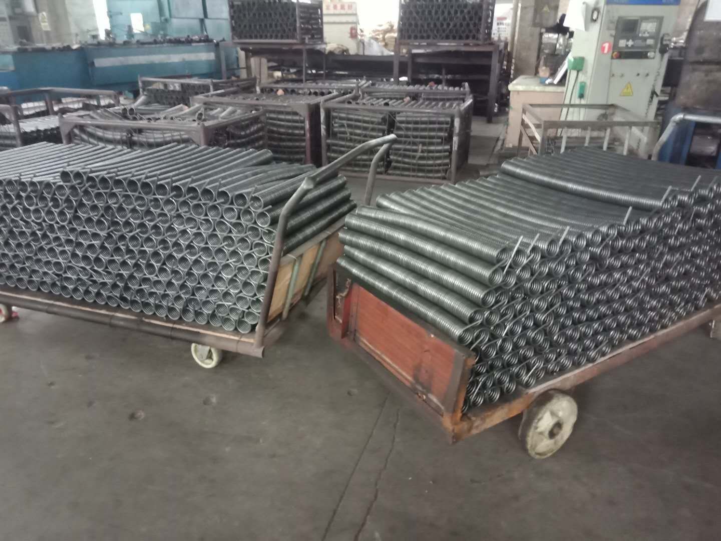 Metal Spiral Roller Door Spring , Shutter Door 72B Garage Tension Spring