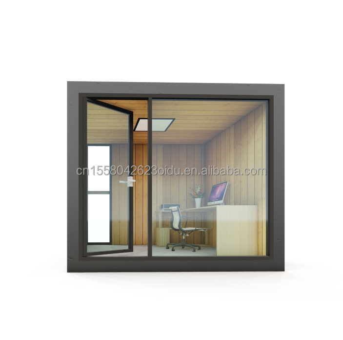 EU 10ft Modern Wooden Steel Structure Office for Shop Supermarket in Modern Design Style