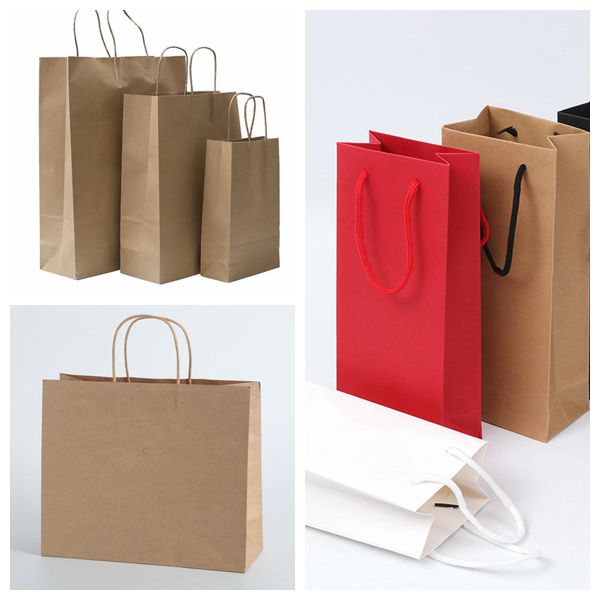 High Stiffness Fold Resistance High Tensile Brown Kraft Bag Paper For Tote Bag