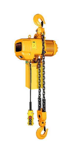 5 Ton Electric Chain Hoist Single / Double Speed Customized Small Volume