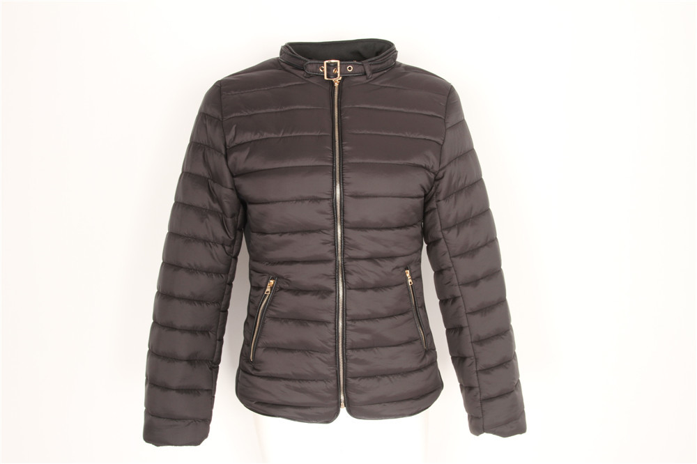 Junior ladies coats, Women's padded jacket, Fashion design, Fur lining, Metal zipper