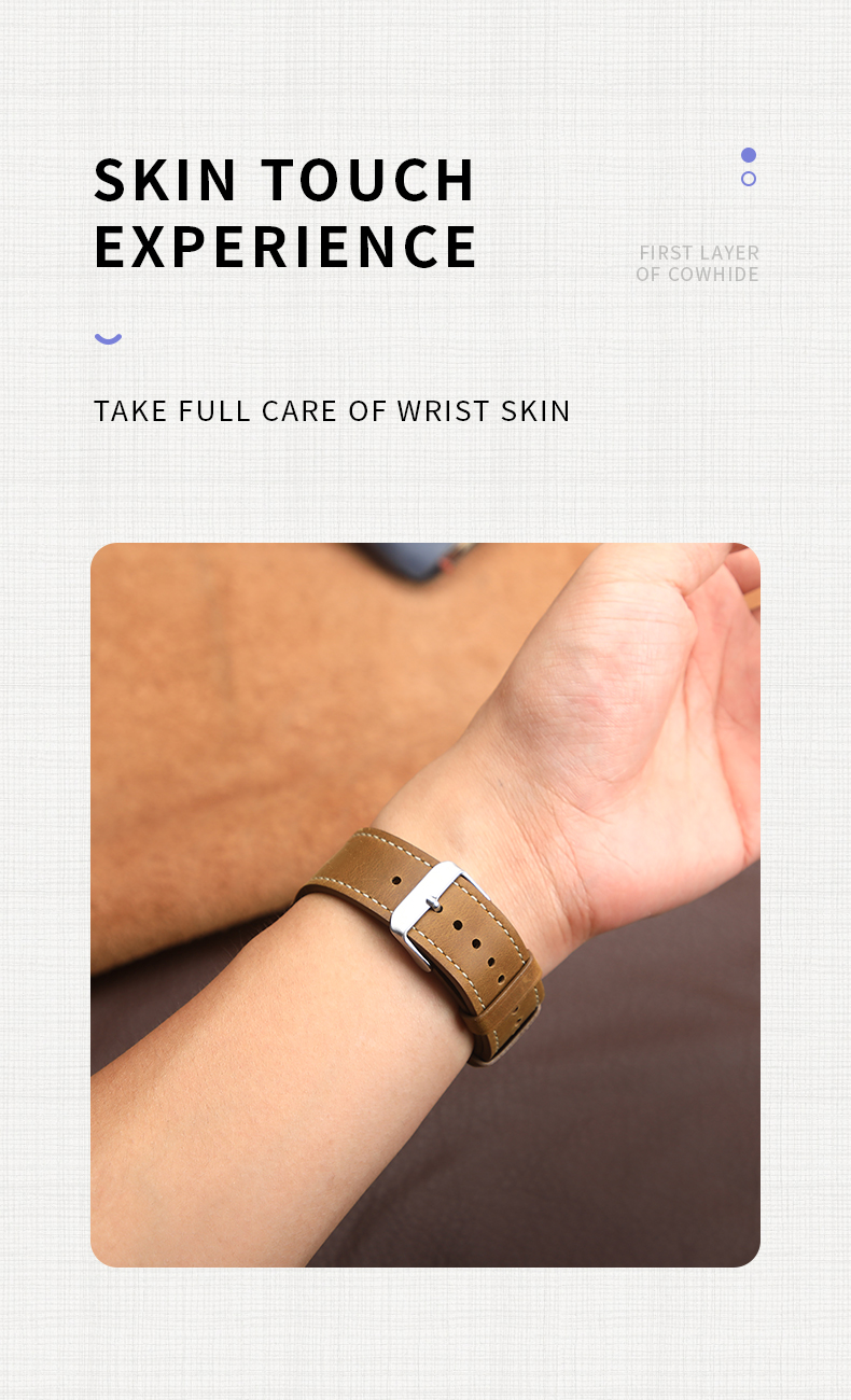 Apple Watch Leather Look Band Bracelet for 38mm 40mm 42mm 44mm Series 7 6 SE 5 4 3 2 1