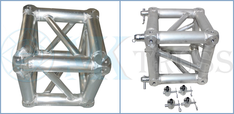 290mm Lighting Truss Box Corner Square Corner for Standard Size Truss Configurations
