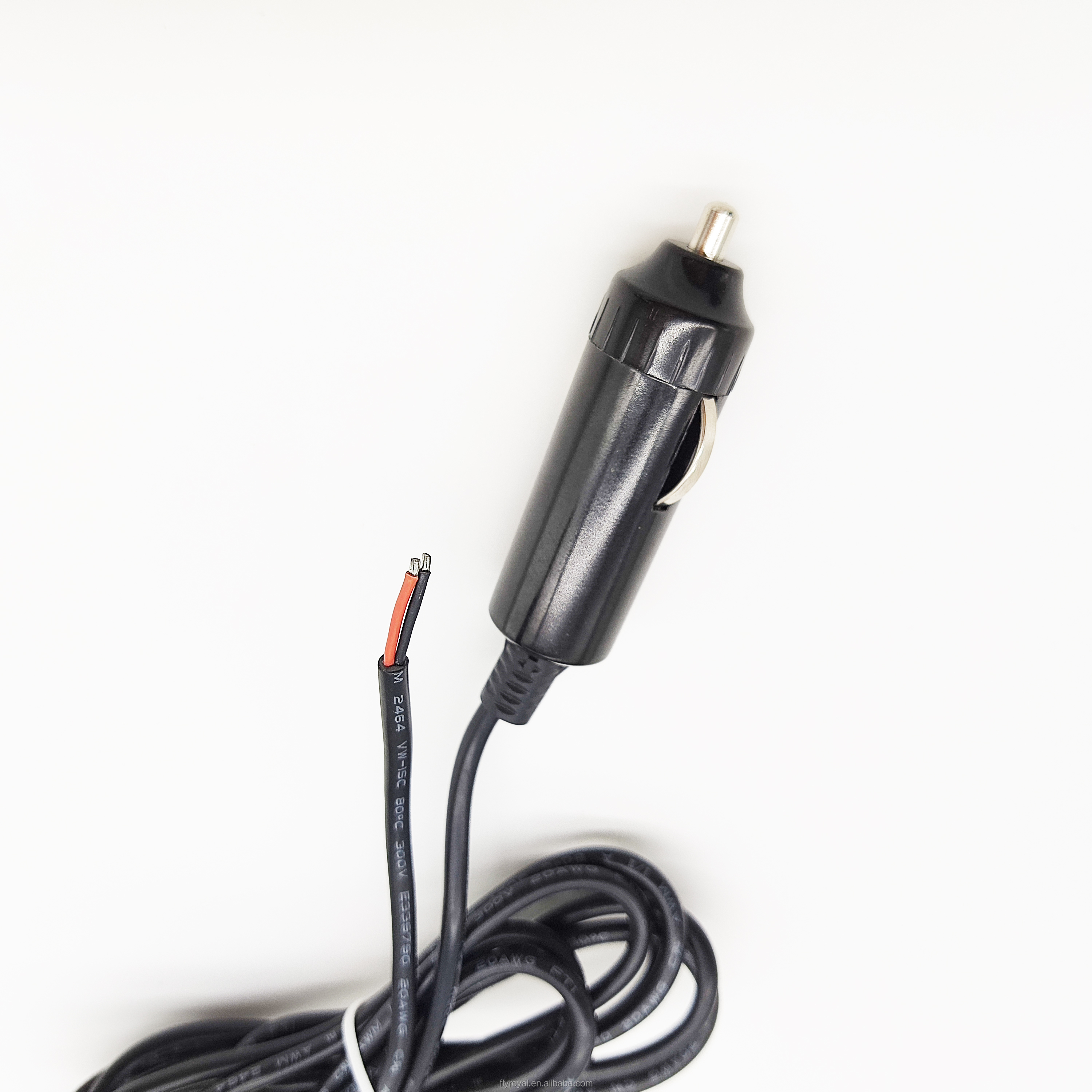 12V Car Cigarette Charger Lighter Custom Cables OEM Vehicle Mounted Power Charging Cable
