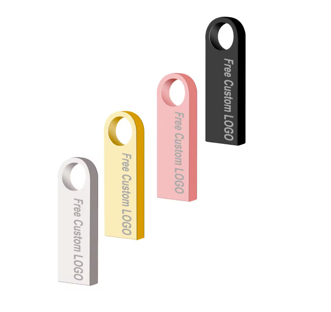 ROHS certificate Metal USB Flash Drive 2.0 64GB Flash Chips UDP