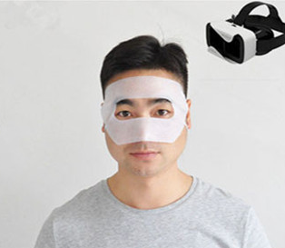 factory price Non woven VR eye mask disposable hygiene eye cushion eye cover for oculus quest HTC VIVO VR machine