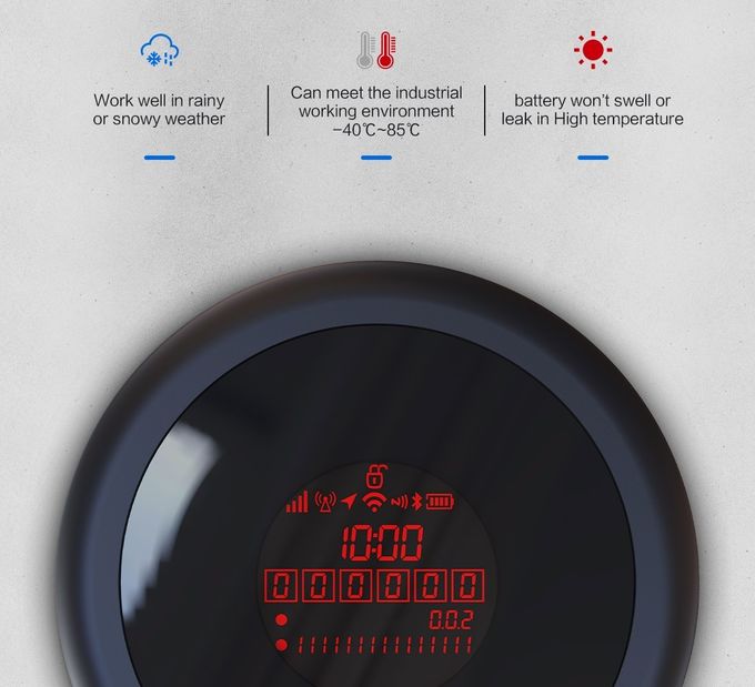 Low Voltage Alarm Heavy Duty Combination Padlock Iot Dual Platform