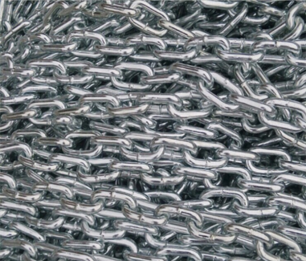 7 To 320Kn Round Steel Link Chain DIN764 Galvanized Link Chain