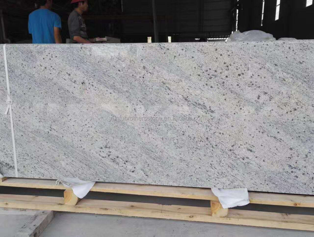 2700kg/m3 Granite Slab Modern Indian Kashmir White Cladding Natural Stone Cut-to-Size