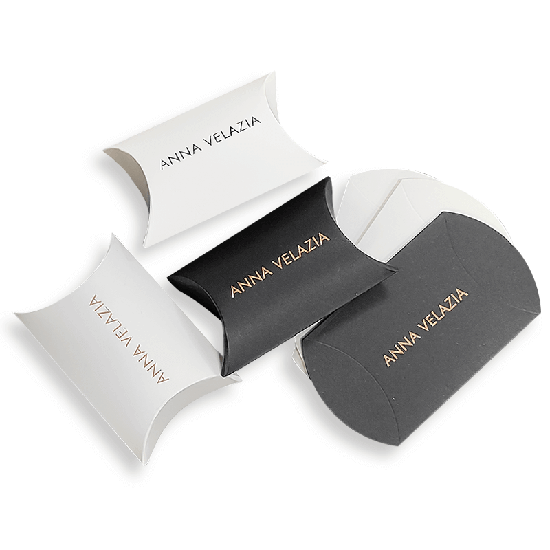Elegant Paper Packaging Boxes OEM Manfacture For Customized Pillow Paper Box