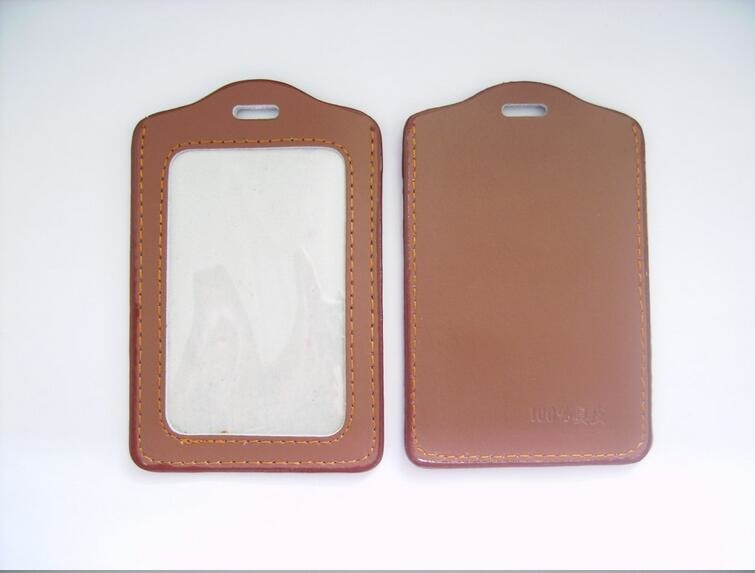 ID Card PVC Badge Holder , Business Card Badge Holder For Officer / Trade Show