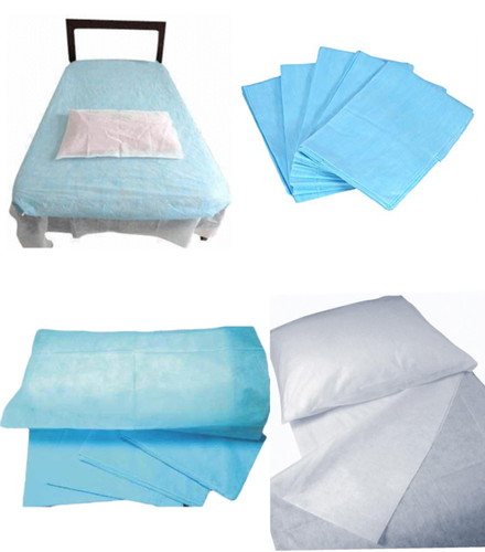 PP SMS Disposable Fitted Massage Table Sheets Non Slip Disposable Medical Bed Covers