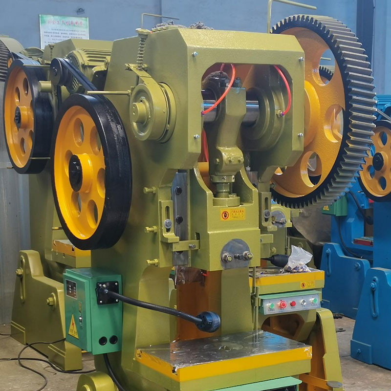 J23 25Ton C Type Power Press Punching Machine 70mm For Hardware