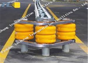 Buy cheap Traffic Safety Eva Buckets Rolling Anti Crash Guardrail Road Roller Barrier product