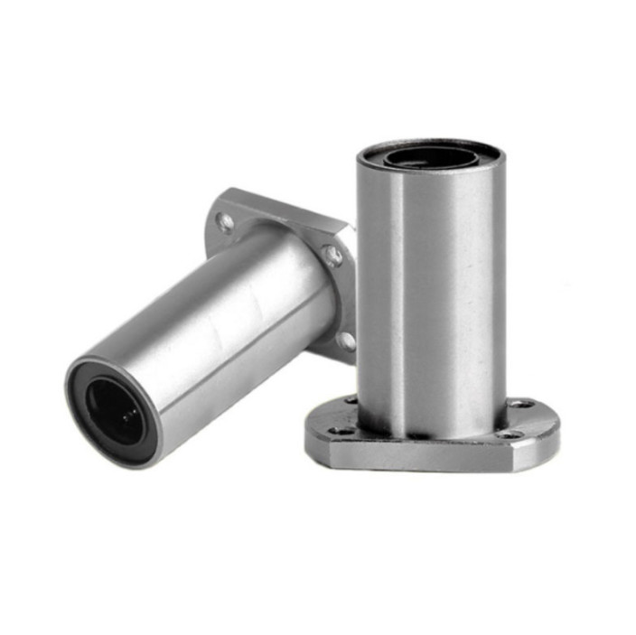 LMH Square Flange Mounted Linear Bearings Gcr15 Bearing Linear Motion Low Cost Production