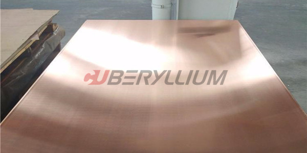 Alloy CW101C UNS.C17200 Beryllium Copper Foil Sheet With State Hard 1/2 1/4
