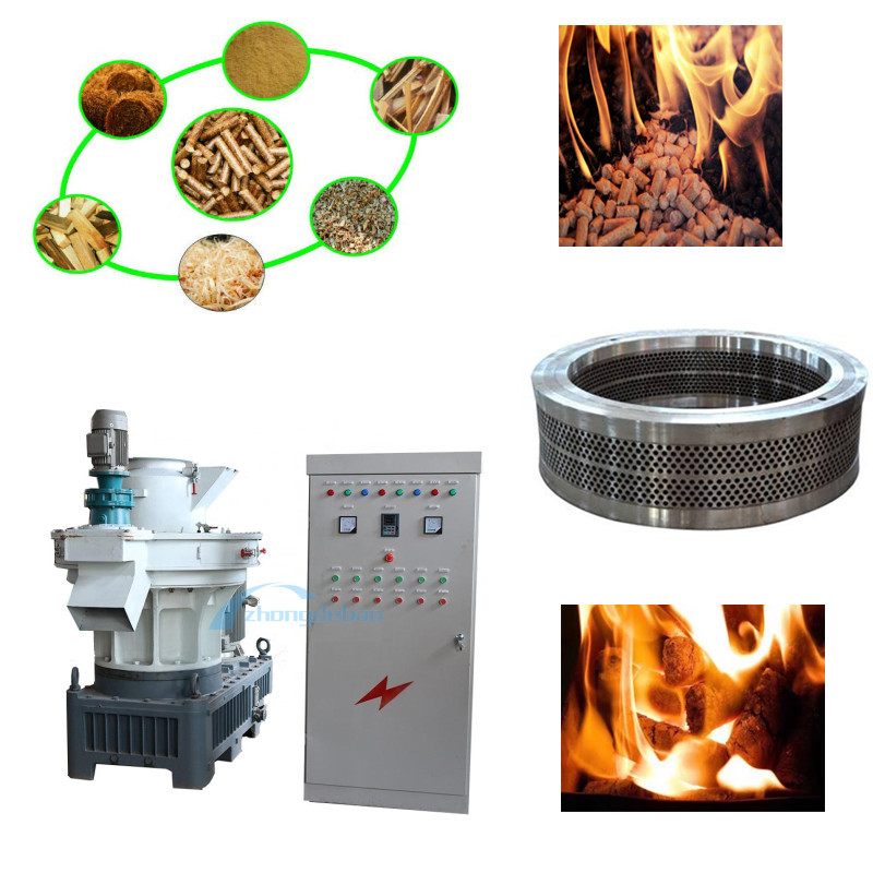 High productivity Vertical Biomass pellet machine High Utilization Wood Pellet Machine