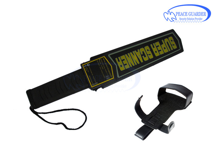 Checkpoint Portable Scanner Handheld Metal Detector With Vibration / Led Alarm