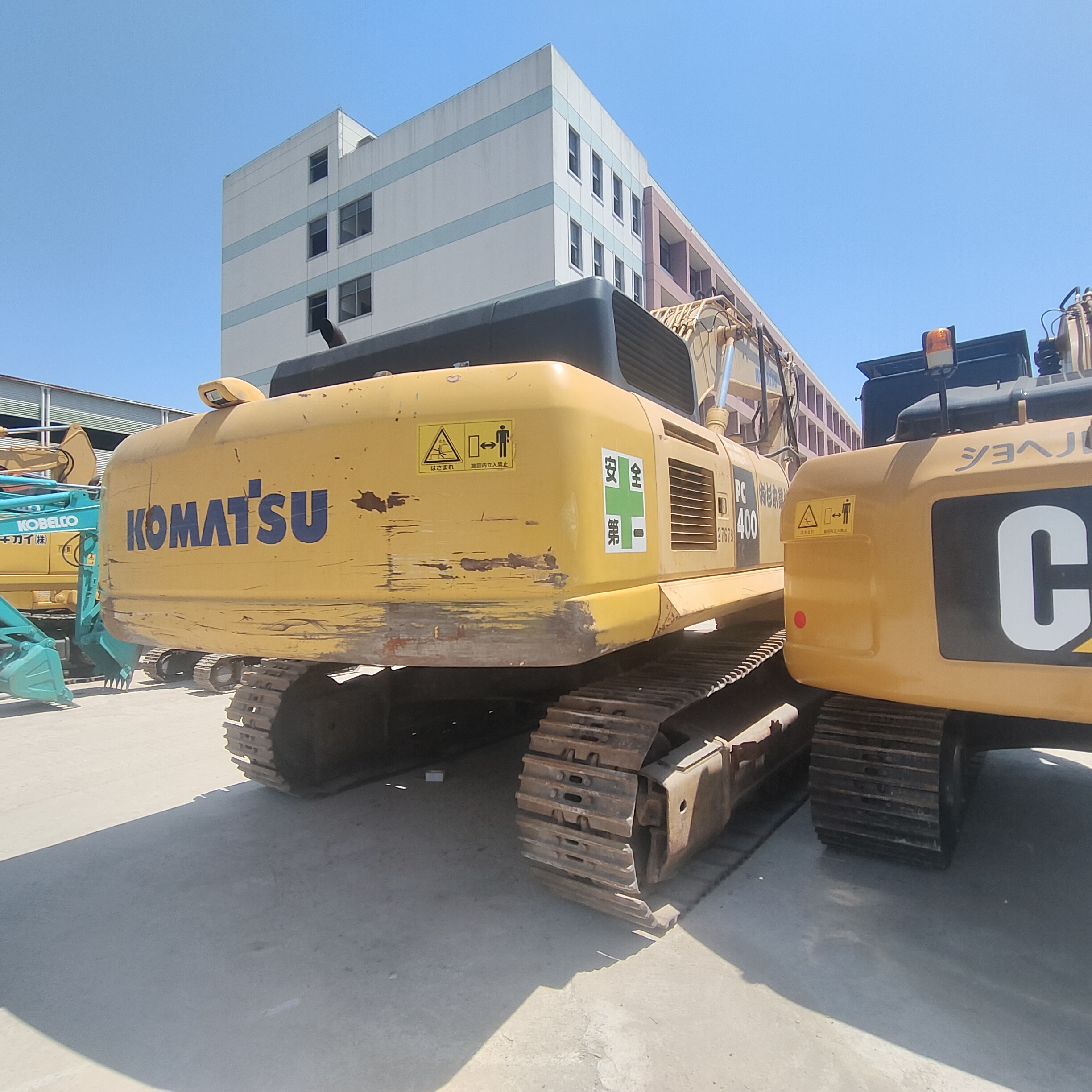 Original Japan Used Komatsu PC400 PC450 Excavator with Operating Weight 41.4 Ton