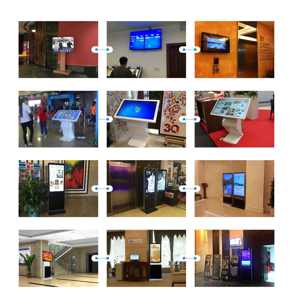 Indoor Large Screen All In One Pc , 49 Inch 4K Resolution Windows Touch Screen Computer