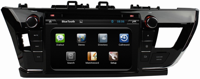 Ouchuangbo Car GPS 3G Wifi USB DVD Player for Toyota Corolla 2014 Android 4.2 Auto Radio Touch Screen OCB-9002C