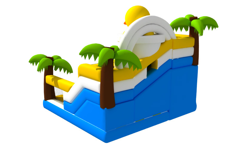 Duck Themed PVC 6x5.5x5.4m Inflatable Combos Party Blow Up Bouncer