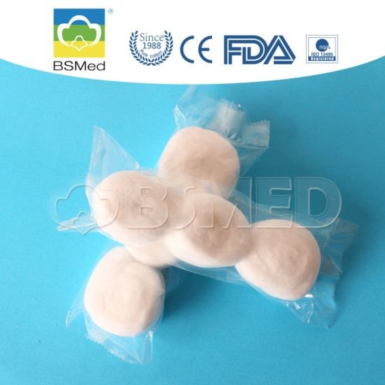 Odorless First Aid Cotton Balls , Medical Grade Cotton Balls Eco - Friendly