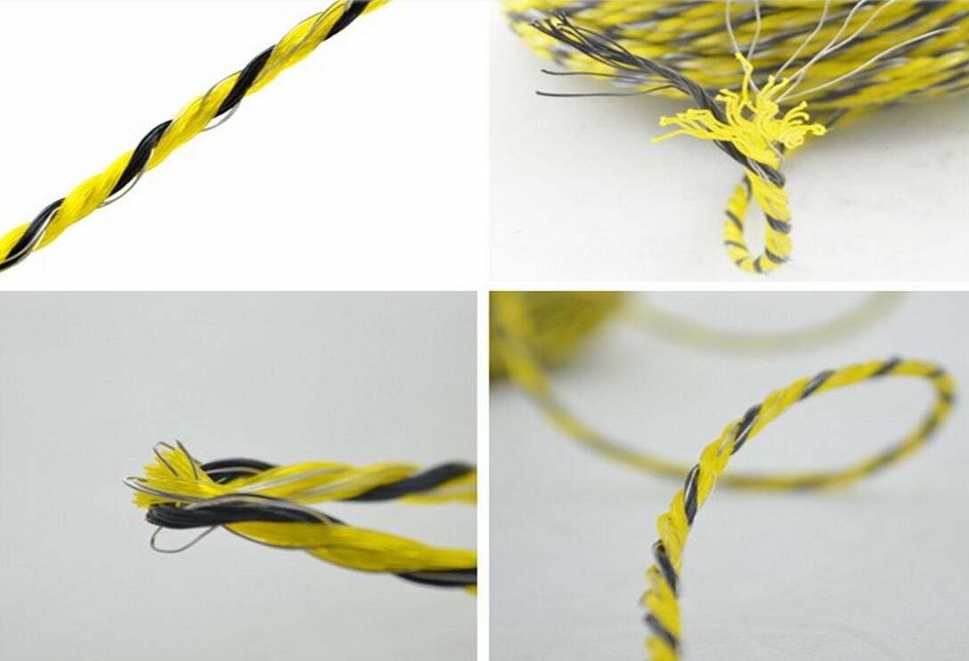 Hot selling electric fence polyrope for horse fence 200m per spool model QL724