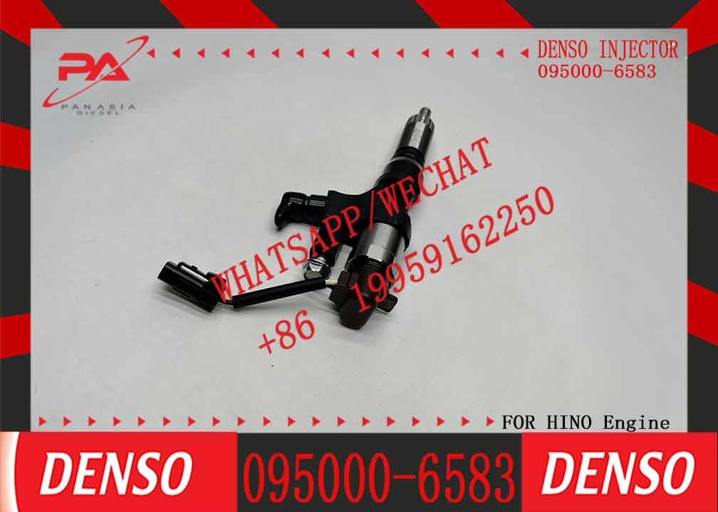 common rail fuel injector 095000-6583 23670-E0320 suitable for Hino J08E diesel engine