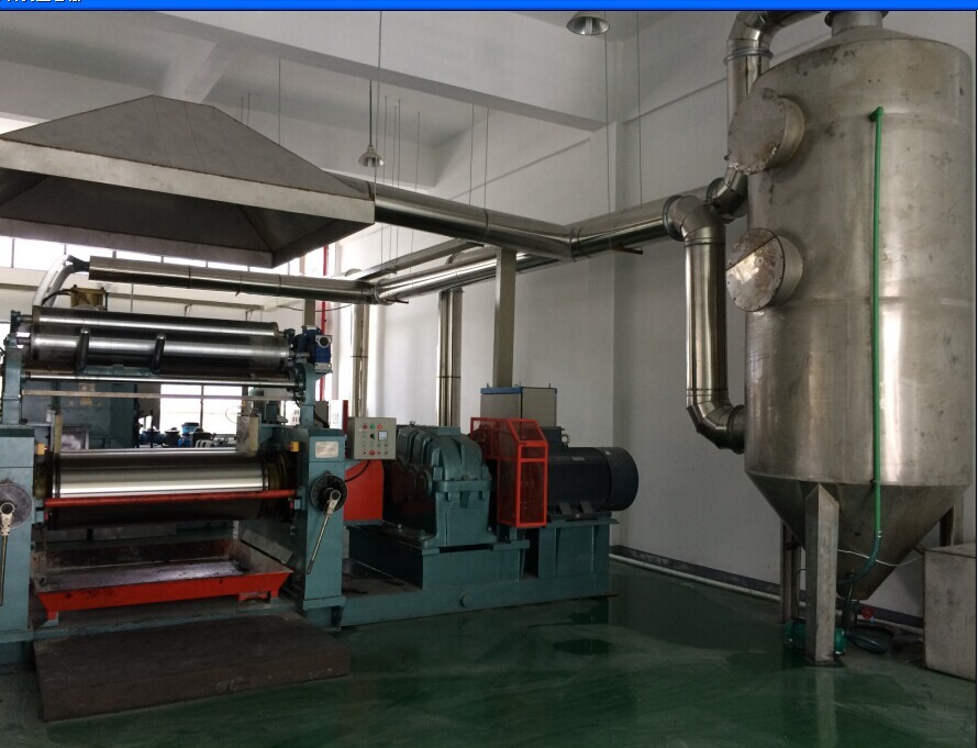 22" Two Roll Rubber Mixing Mill Machine For Rubber Compounding ISO