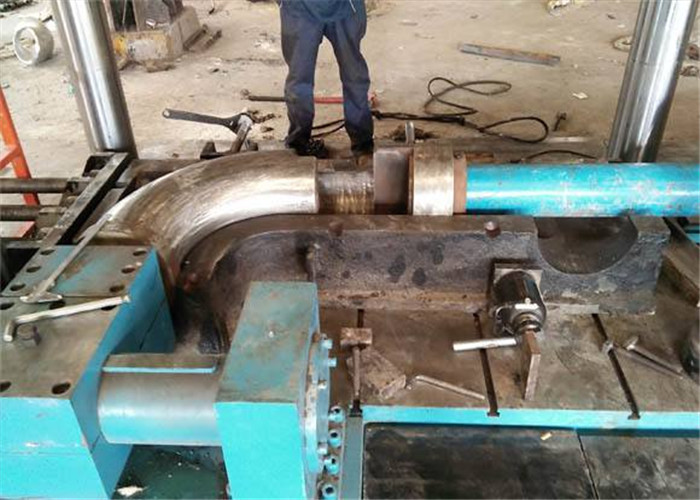 Long Bending Radius Cold Push Stainless Steel Elbow Forming Machine