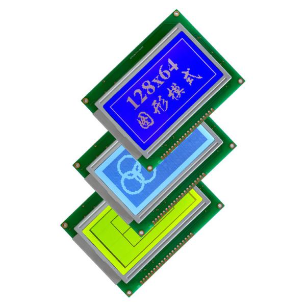 18 Pins 128 X 64 Graphic LCD Module Stn Positive 12864 Screen TN Viewing Angle