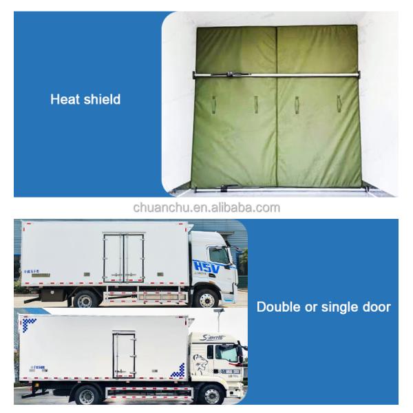 Howo 4x2 Refrigerated Truck dashboard