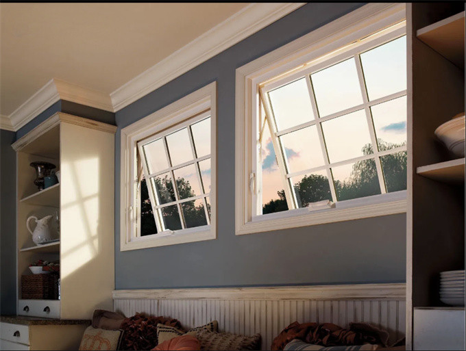 Aluminum Alloy Awning Windows with Water Tightness Level 6