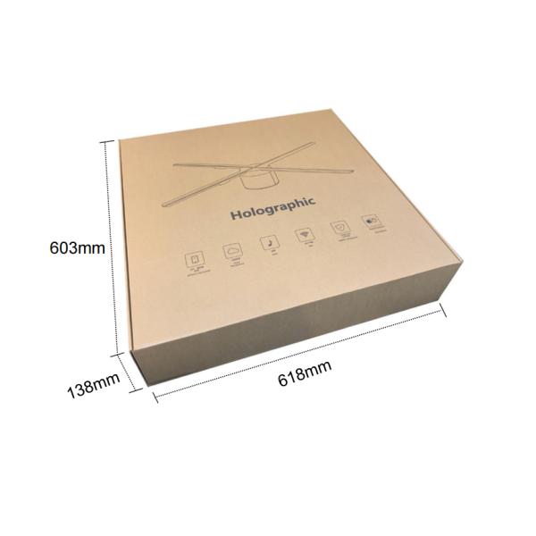 Holographic 3D Led Fan 80Cm Hd Projector 4K Holographic Fan Display Led Fan Light 3D Hologram