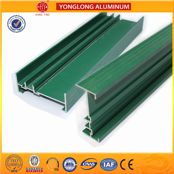 Environmental Powder Coated Aluminium Extrusions Acid and Alkali Resistance